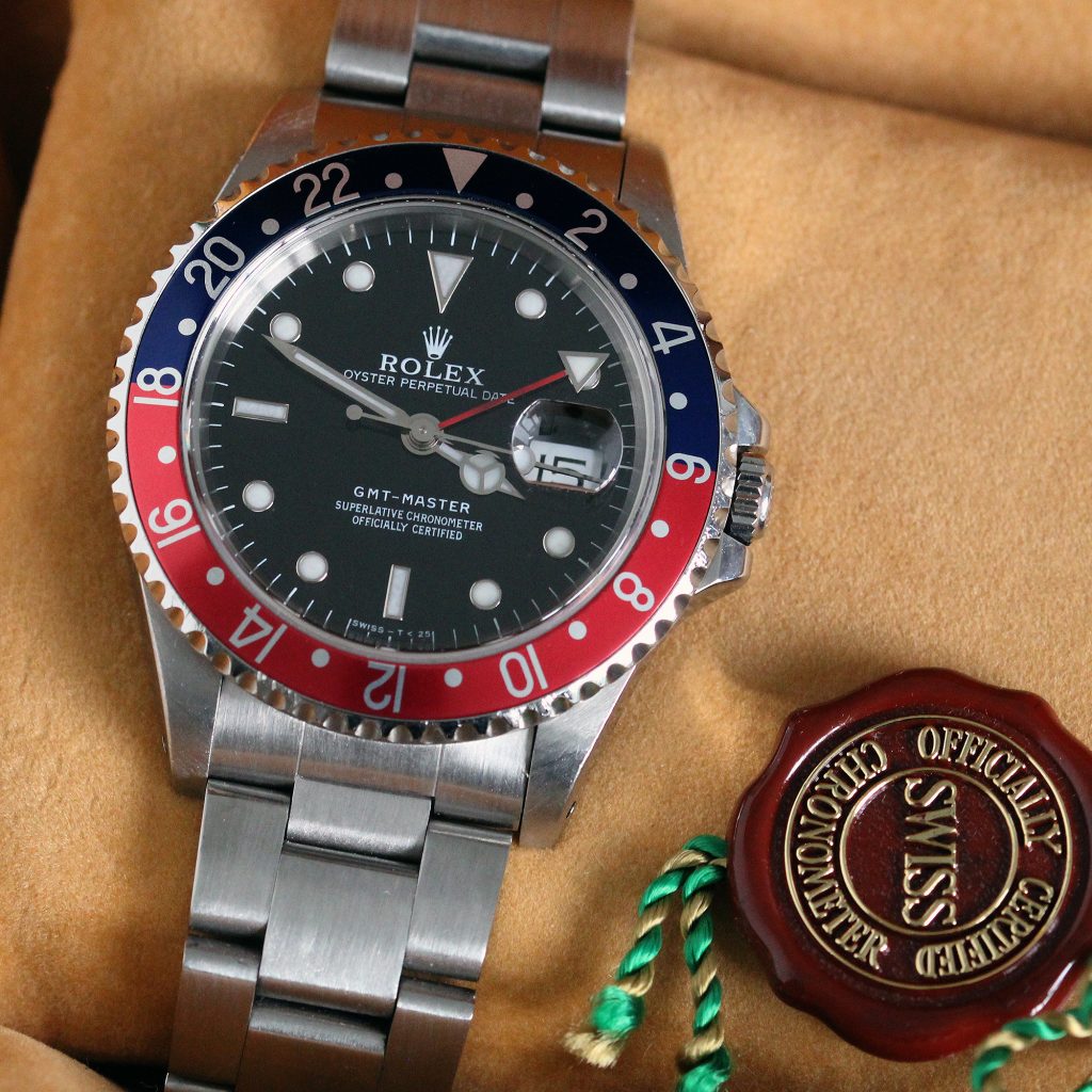 ROLEX GMT Master 16700 Pepsi Bezel Vintage Retro Watch Box Papers 1998